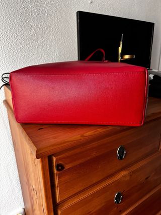 BOLSO FURLA ROJO Piel precio fijo