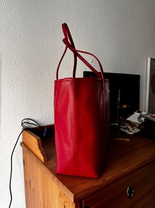 BOLSO FURLA ROJO Piel precio fijo