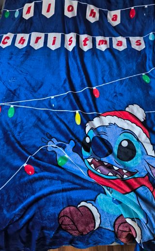 Funda de cama y almohada stitch