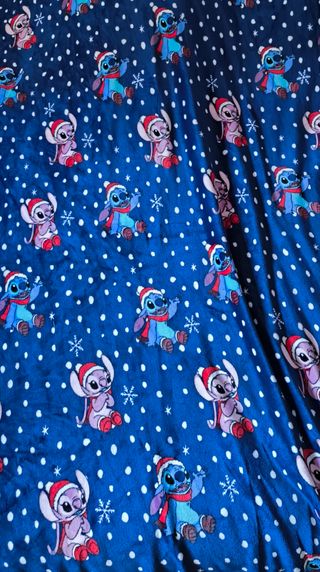 Funda de cama y almohada stitch