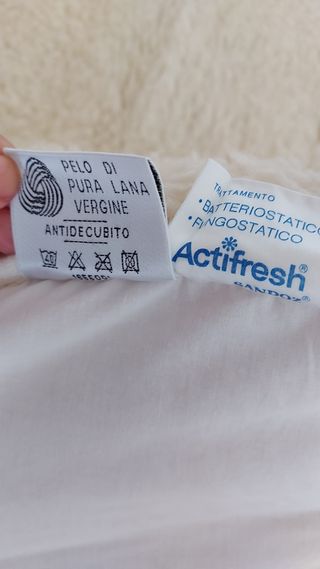 Materasso matrimoniale lana merinos