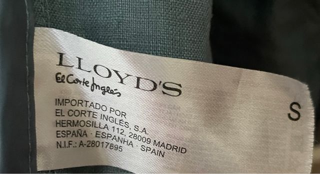 Parka Lloyd’s lino.