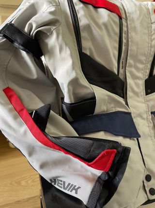 Chaqueta moto hevik 