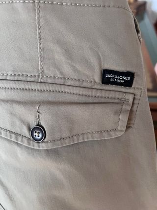 Pantalon cargo beig Jack and Jones