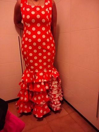 Traje de flamenca