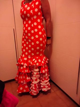 Traje de flamenca