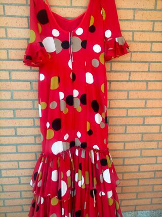 Vestido de flamenca 