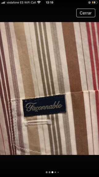 Lote dos camisas faconnable y furest