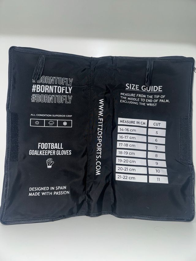 Guantes de portero tallas 8.9.10