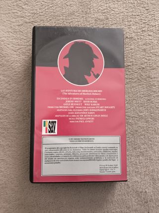 VHS Sherlock Holmes: Escándalo en Bohemia