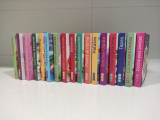 Colección libros de cocina
