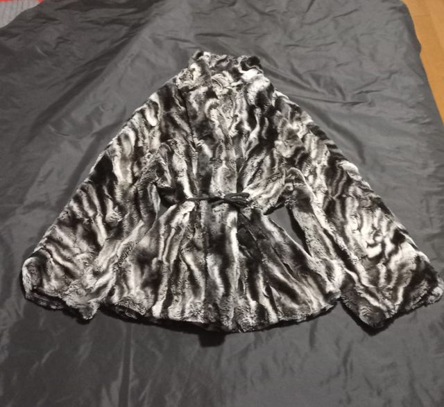 Giaccone pelliccia sintetica 