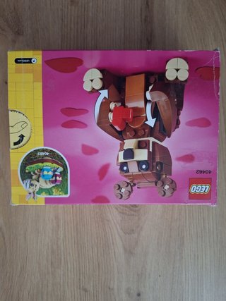 Oso de San valentin lego