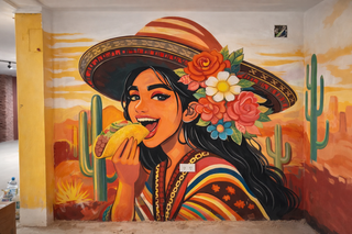 GRAFFITI grafiti local fachada pintor mural diseño