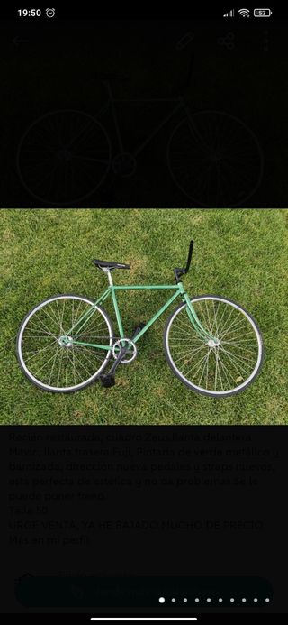 Bicicleta Fixie personalizable