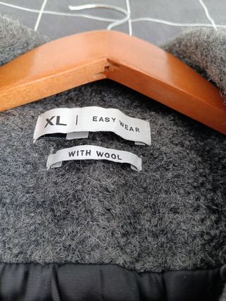 Abrigo de lana  xl