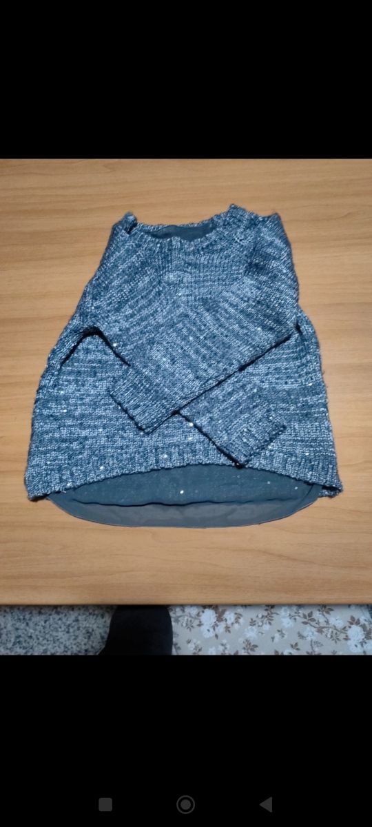 Maglioncino donna con paillettes