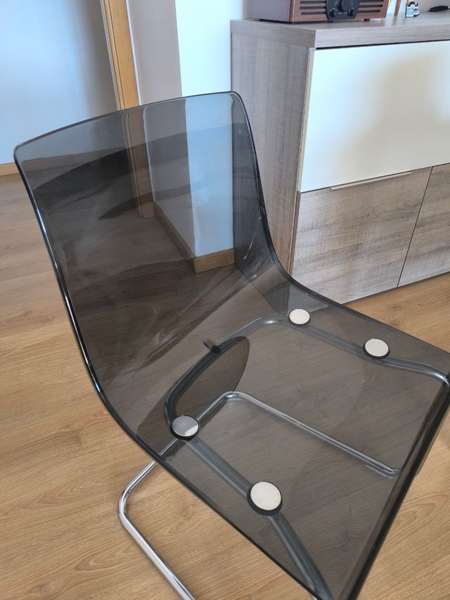 Sillas Tobías Ikea gris oscuro