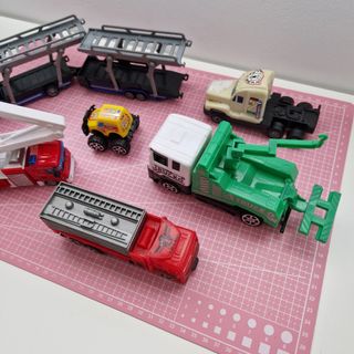 Lote camiones de juguete