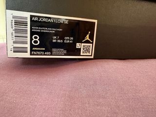 Nike Jordan 1 low SE Sashiko Denim talla 41 EU