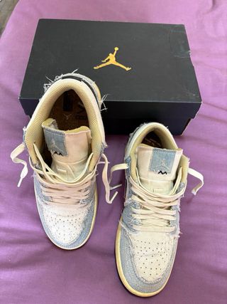 Nike Jordan 1 low SE Sashiko Denim talla 41 EU