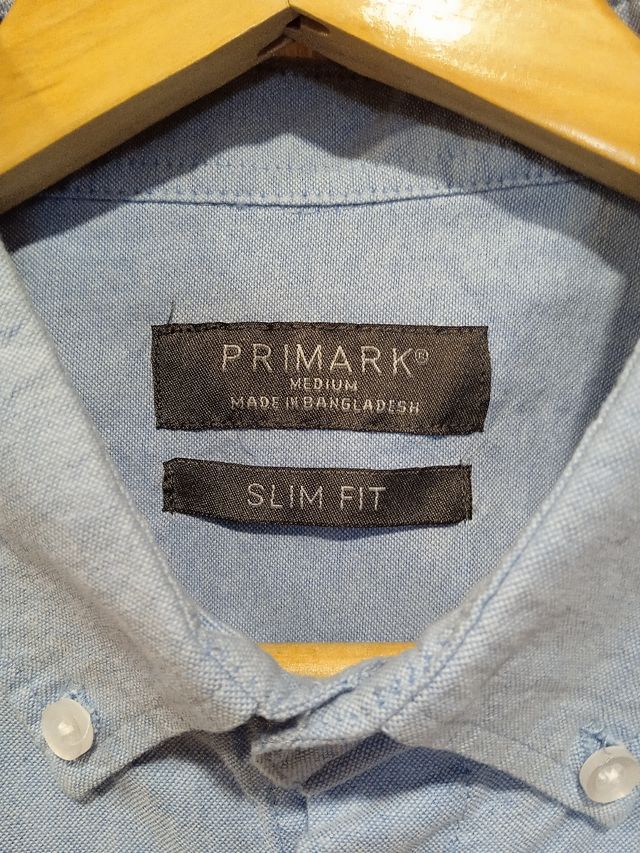 Camisa azul Primark