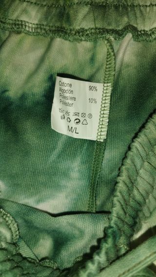 Pantalón corto de chándal rosa de mujer 