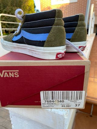 Vans de botin de ante n37