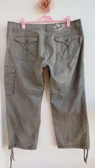 Pantalon cargo pirata T.50 mujer talla grande capr