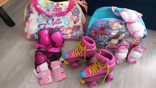 oferta Patines rosa soy Luna