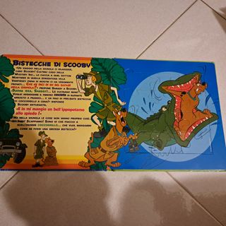 Libro puzzle Scooby Doo manca un puzzle