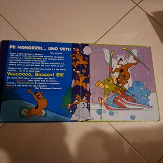 Libro puzzle Scooby Doo manca un puzzle