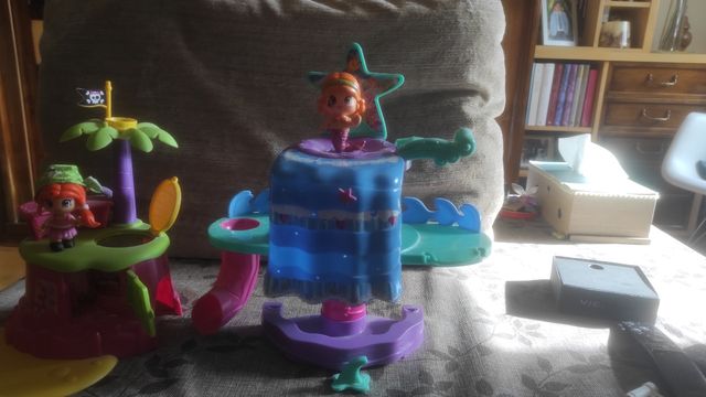 Isla de sirenas y piratas de Pim y pom