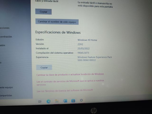 Ordenador portátil HP