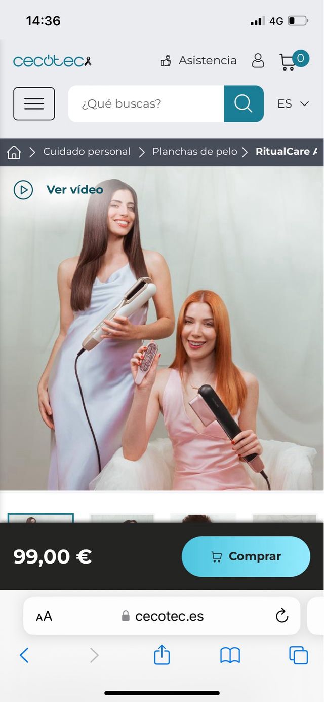 RITUALCARE ferro 2 em 1