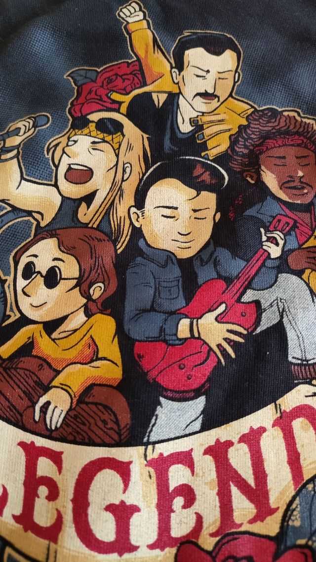 Sudadera Leyendas del rock UNISEX