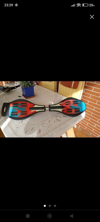 Monopatín de dos ruedas