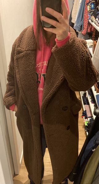 Cappotto teddy marrone 