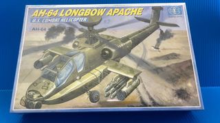 Maqueta helicoptero AH 64 LONGBOW APACHE