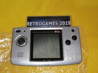 NEO GEO POCKET PLATA  MATCH SERIAL REG CARD NEOGEO