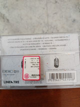 3 musicassette Gianni Morandi