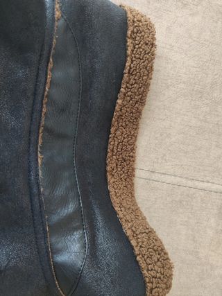 Cazadora biker borrego ZARA