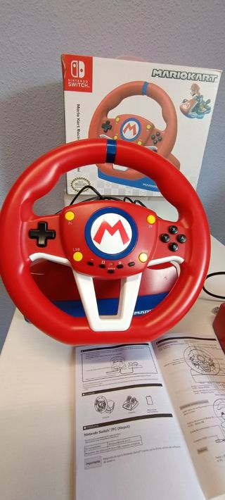  Volante y pedal de Mario Kart Racing