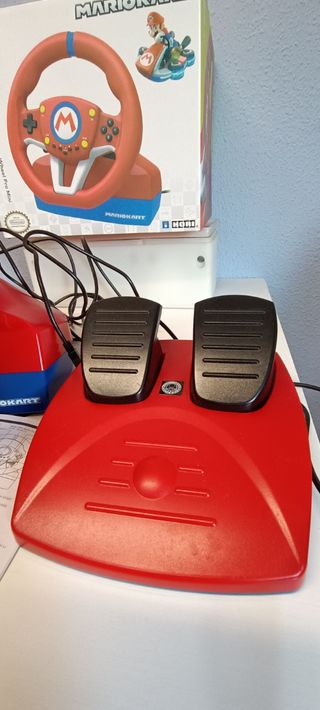  Volante y pedal de Mario Kart Racing