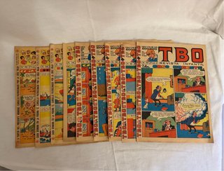 TBO.  Comics. revista infantil 9 unidades.