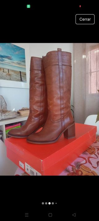 Botas de piel número 39