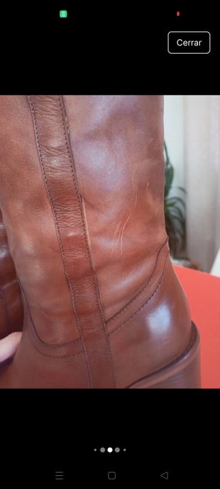 Botas de piel número 39