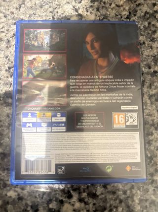 Uncharred el legado perdido PS4