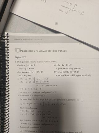 Solucionario matemáticas 4º de la ESO
