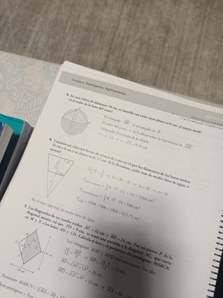 Solucionario matemáticas 4º de la ESO